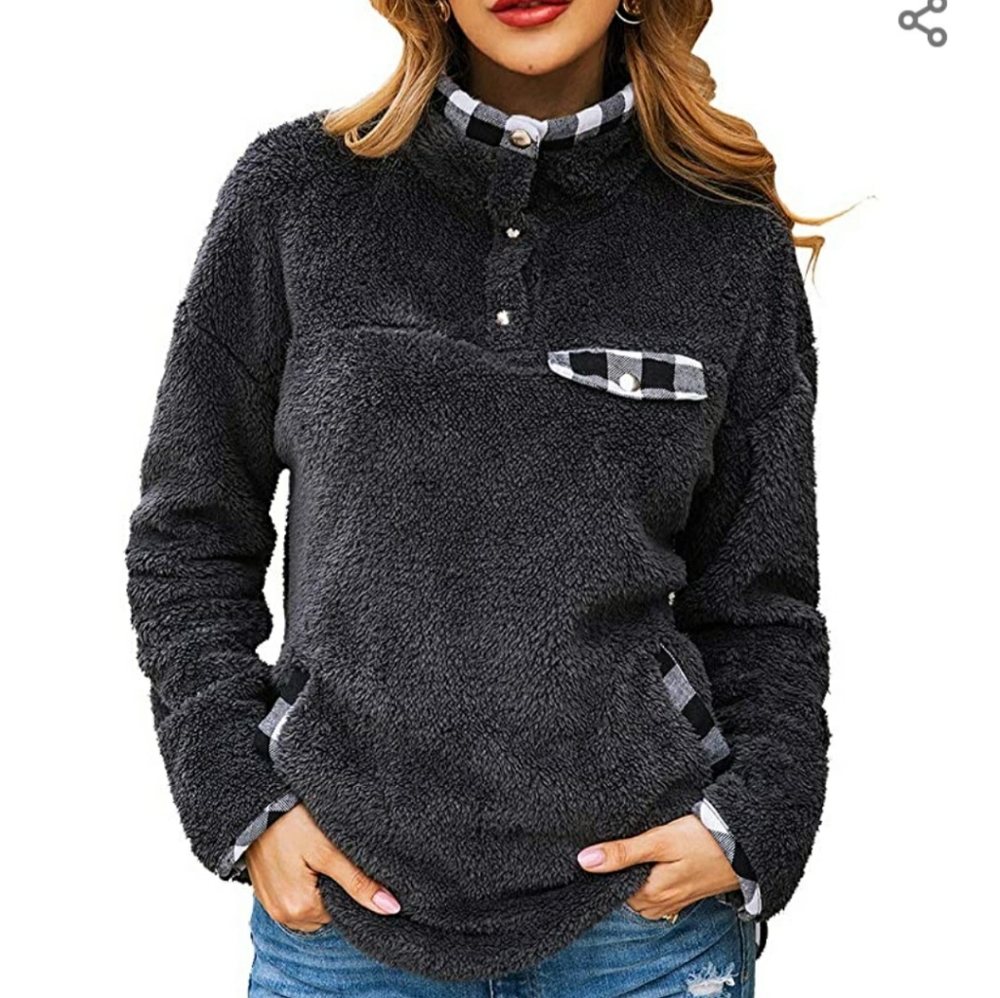 Fleece sweatshirt